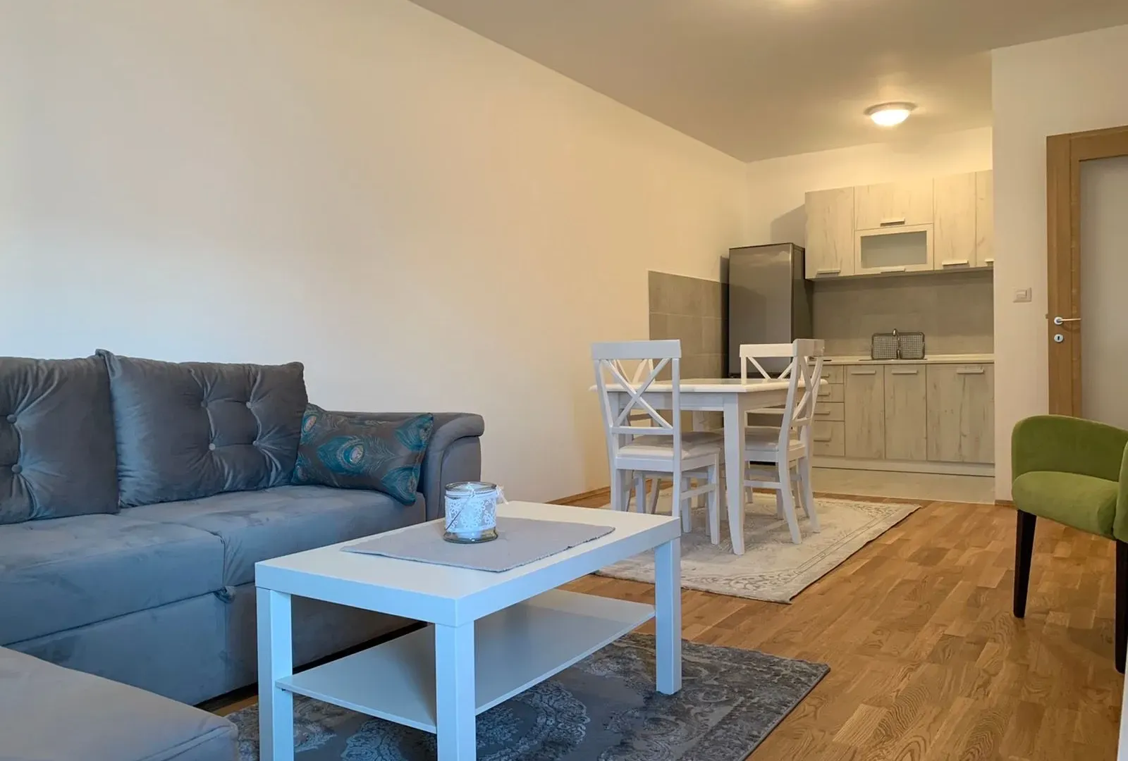 Izdavanje, jednosoban stan, 48m², Stari Aerodrom, Podgorica