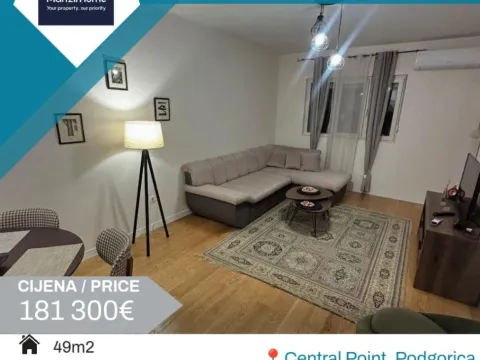 Prodaja, jednosoban stan, 49m2, Central Point, Podgorica Prodaja, jednosoban stan, 49m2, Central Point, Podgorica