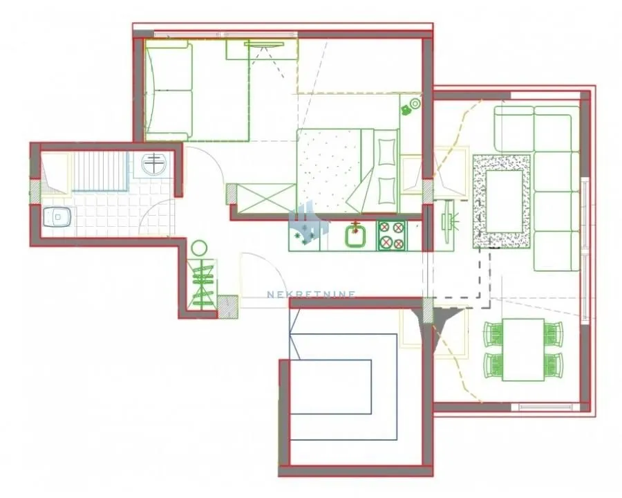 Sale, two bedroom apartment, 43m², Kopaonik, Srbija