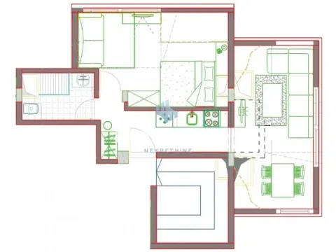 Sale, two bedroom apartment, 43m², Kopaonik, Srbija - image 7