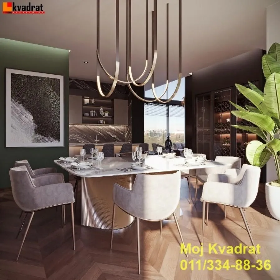 Sale, four bedroom apartment, 148m², Savski Venac, Beograd