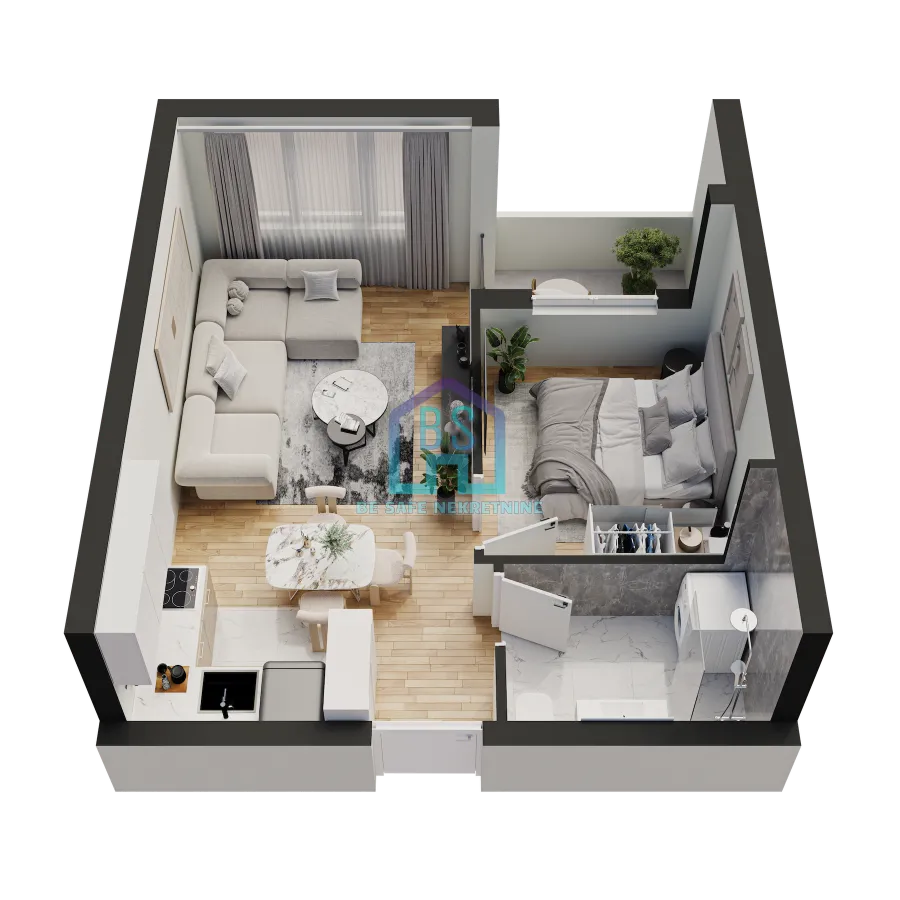 Prodaja, jednosoban stan, 35m², Telep, Novi Sad Sve Podlokacije