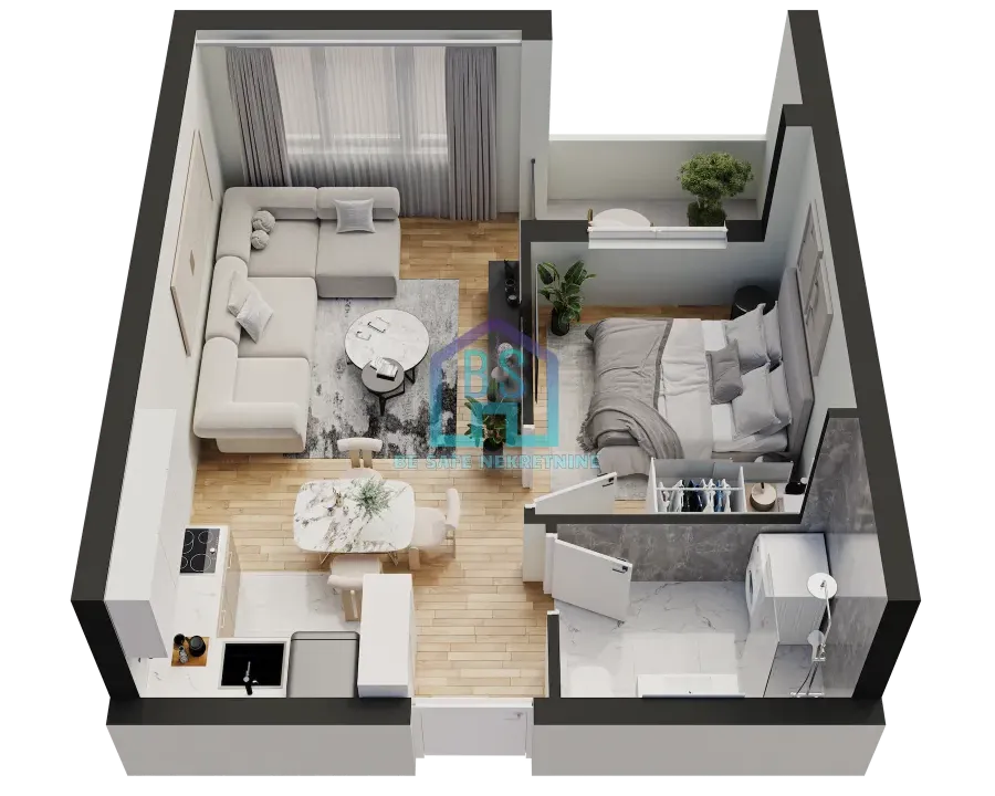 Prodaja, jednosoban stan, 35m², Telep, Novi Sad Sve Podlokacije