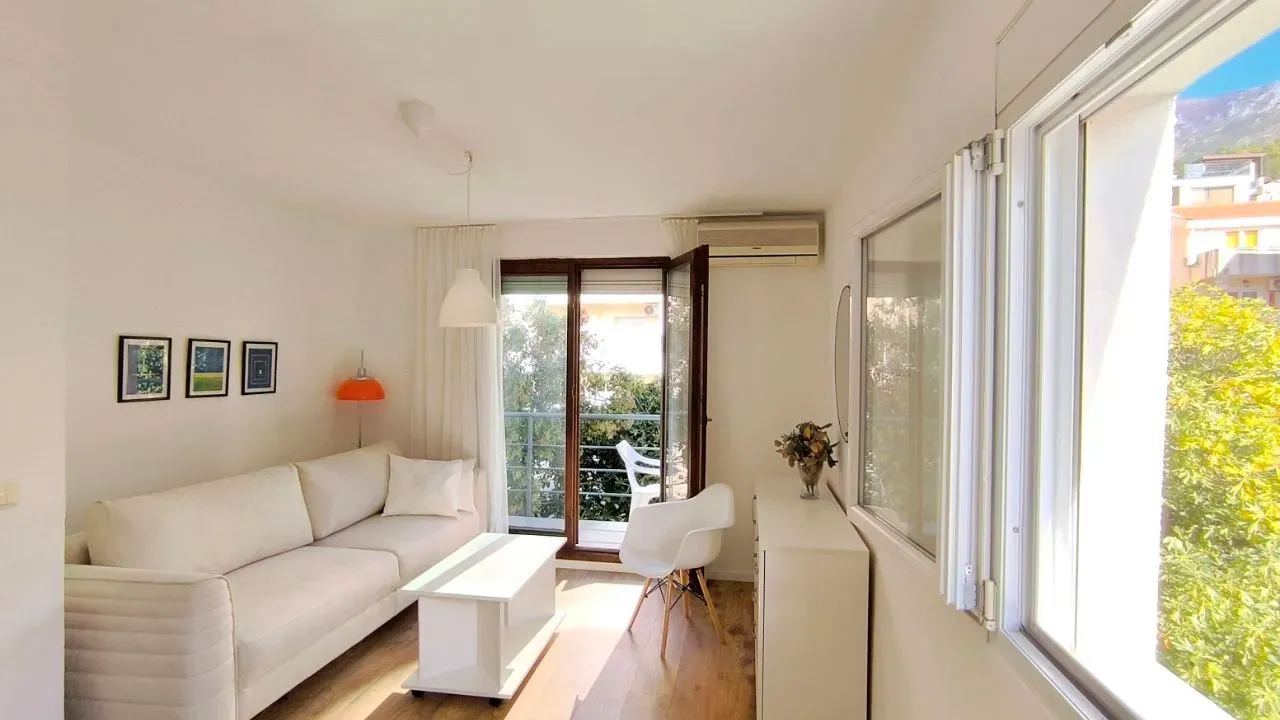 Rent, one bedroom apartment, 43m², Lazi, Budva
