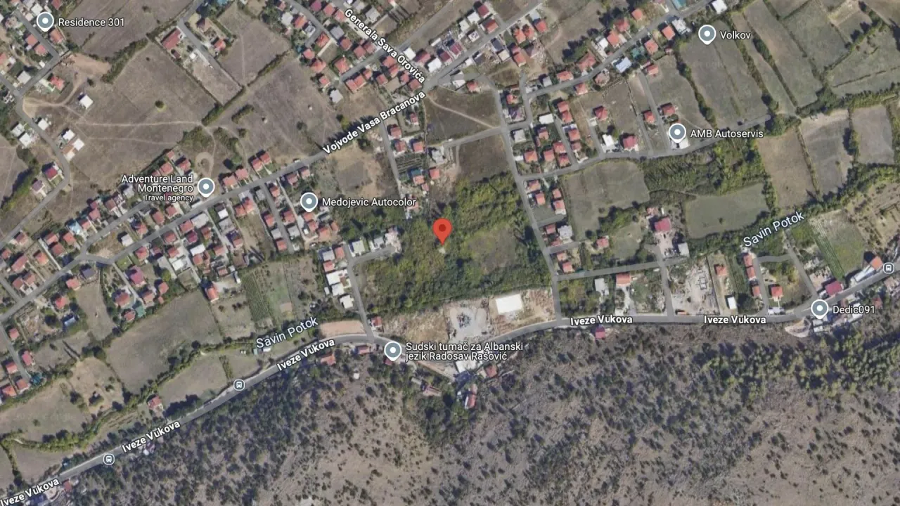Sale, land lot, 1250m², Podgorica, Crna Gora