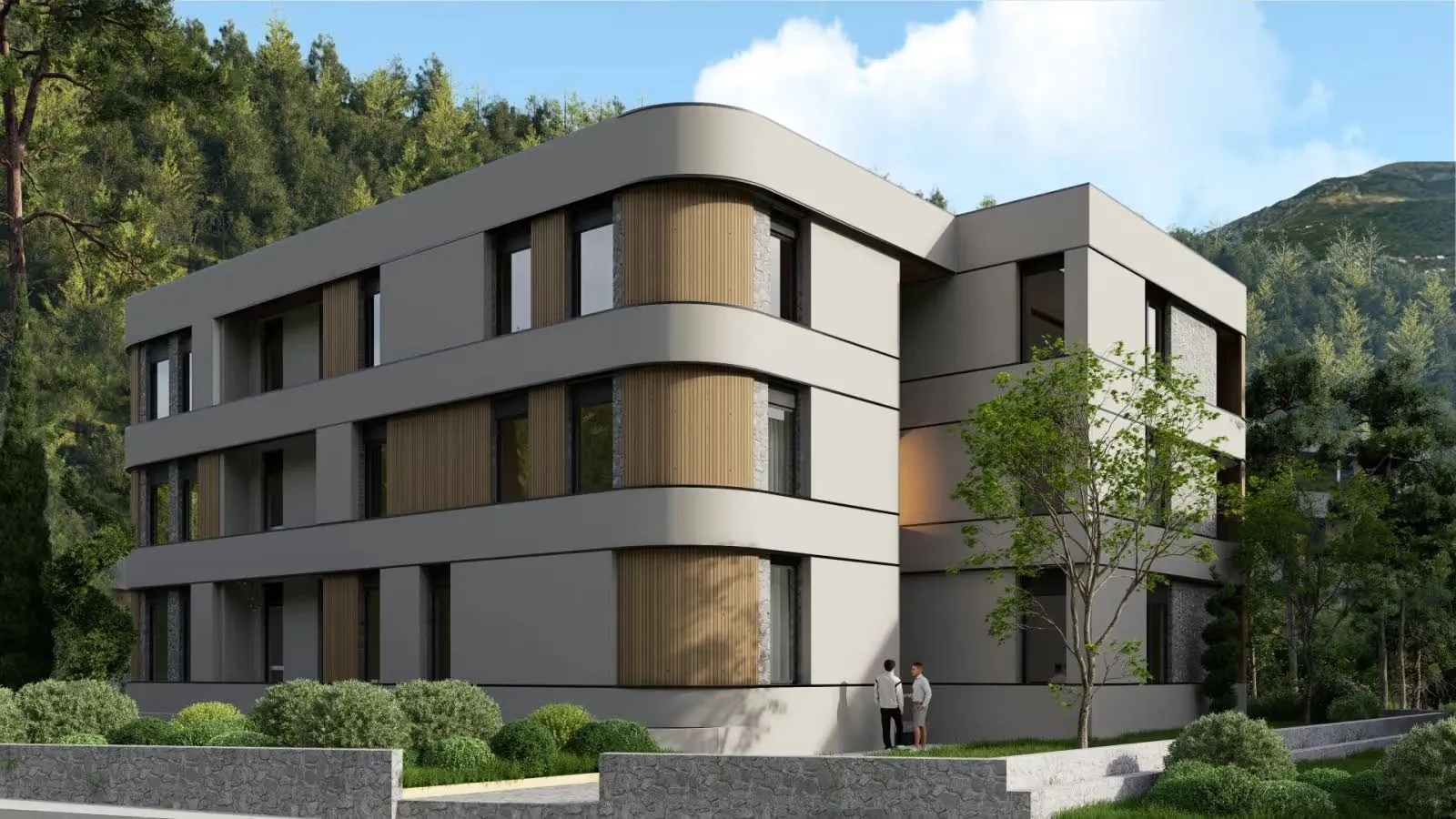 Prodaja, garsonjera, 30m², Lastva Grbaljska, Kotor