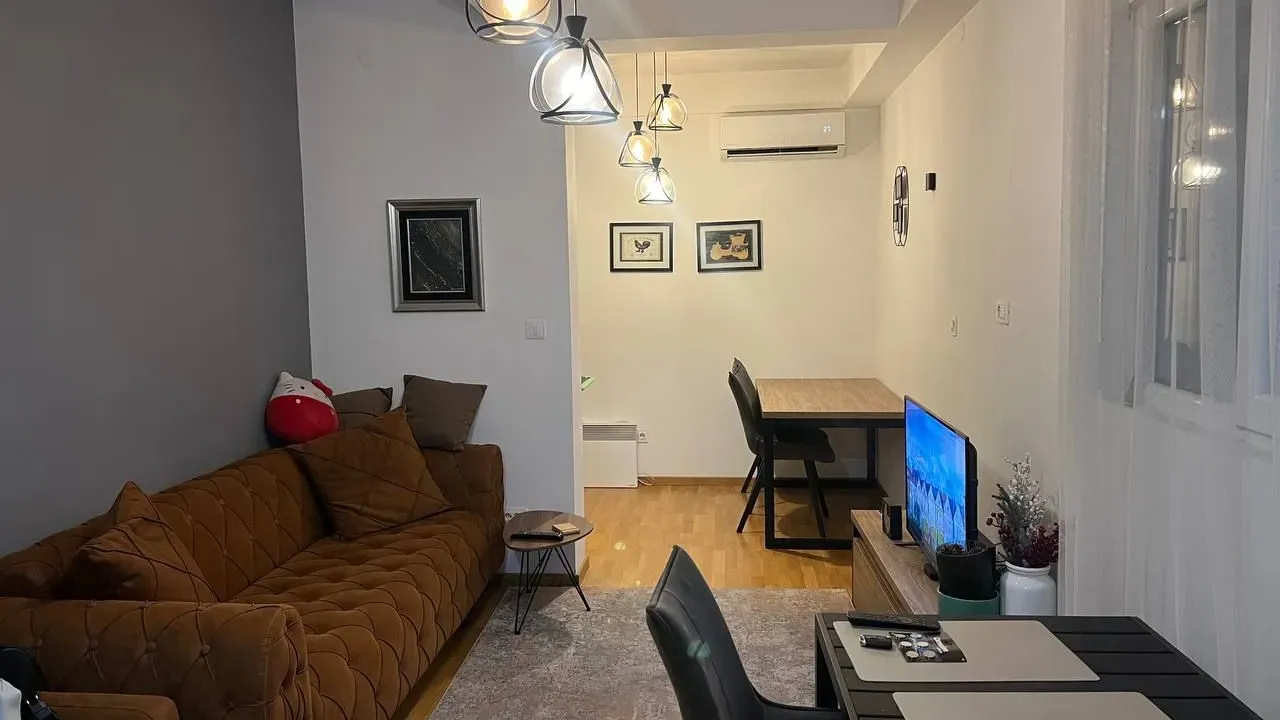 Izdavanje, jednosoban stan, 49m², Stari Aerodrom, Podgorica