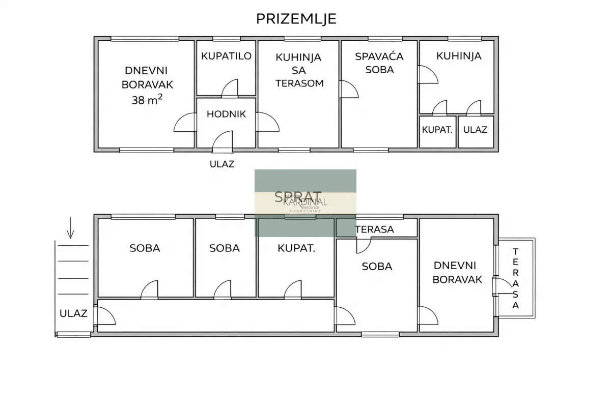 Sale, house, 181m², Kajsijar, Jagodina