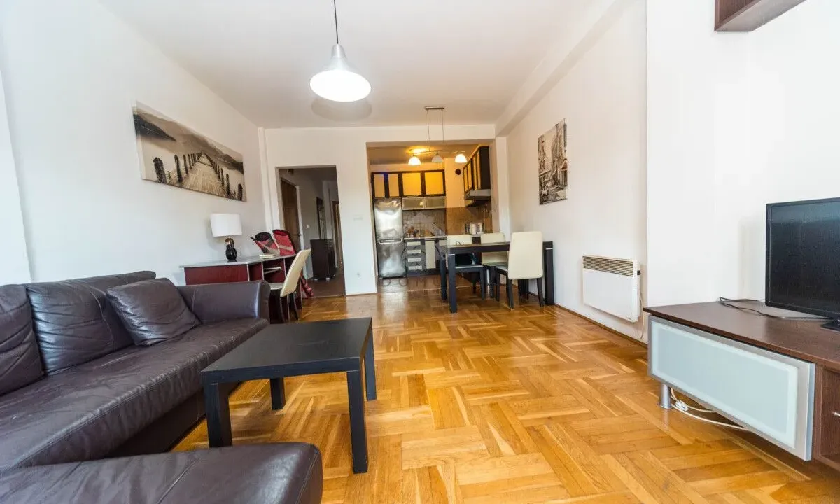Rent, one bedroom apartment, 45m², Pobrežje, Podgorica