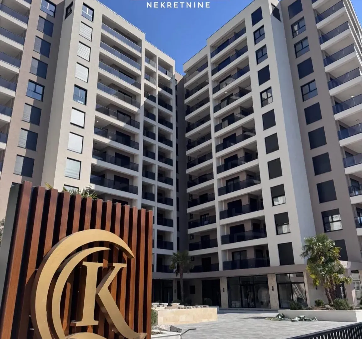 Rent, one bedroom apartment, 53m², Centar, Bar