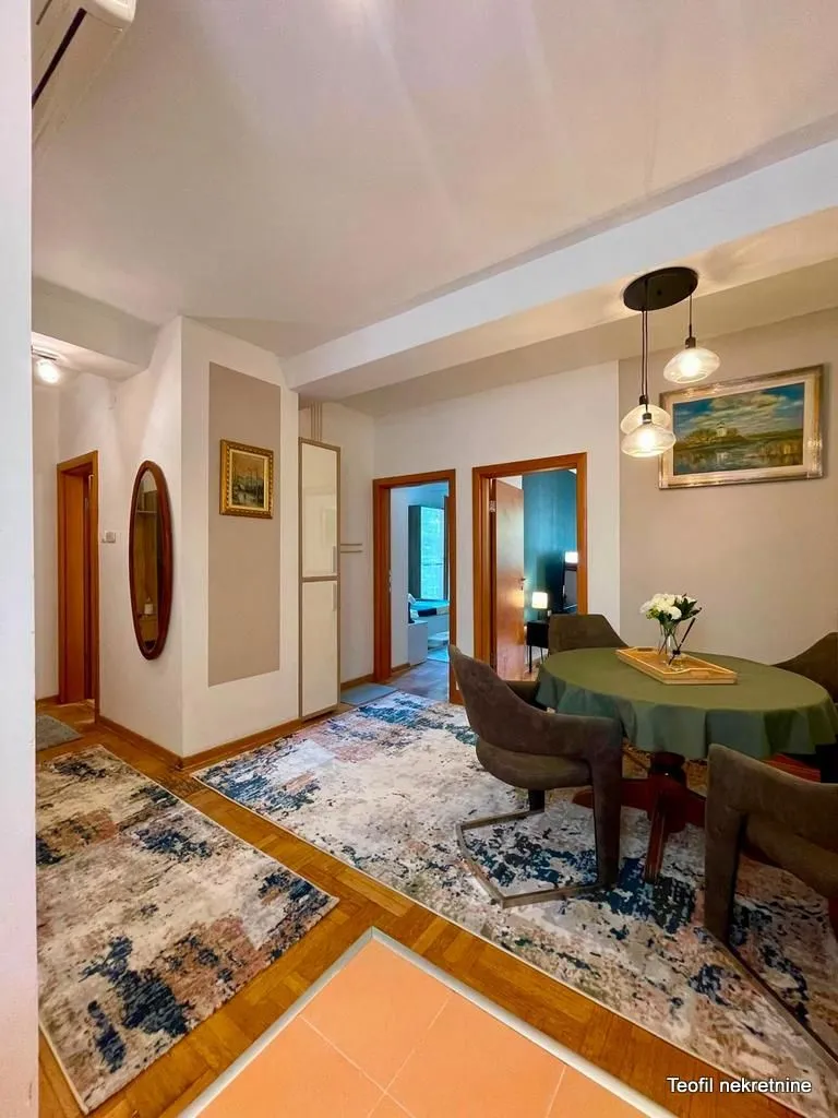 Izdavanje, dvosoban stan, 53m², Kalenić Pijaca, Vračar Sve Podlokacije