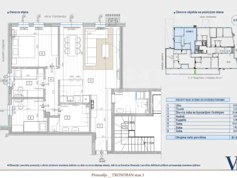 Prodaja, trosoban stan, 87m², Čubura, Beograd - image 20