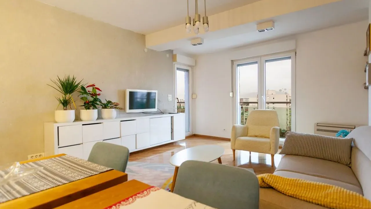 Rent, two bedroom apartment, 69m², Preko Morače, Podgorica