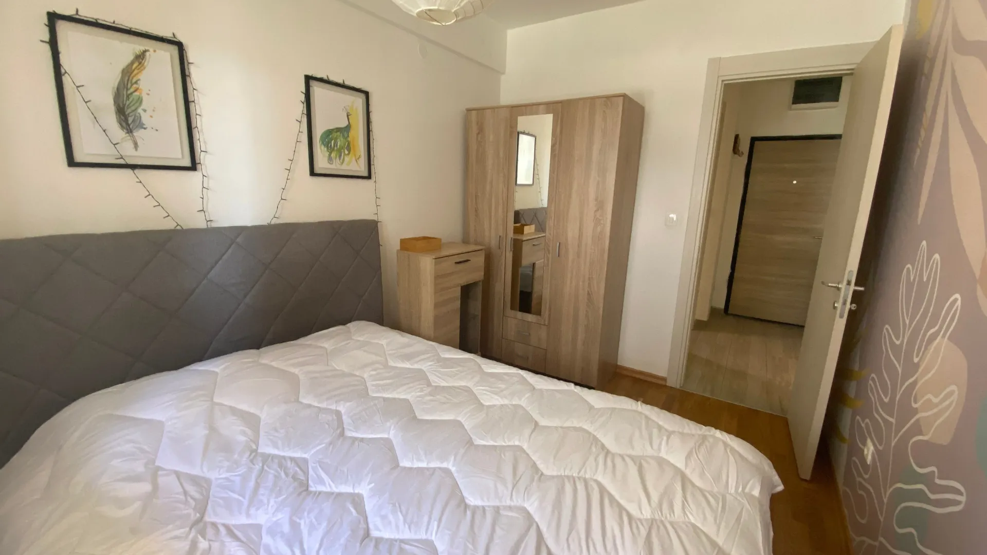 Rent, one bedroom apartment, 41m², Zabjelo, Podgorica