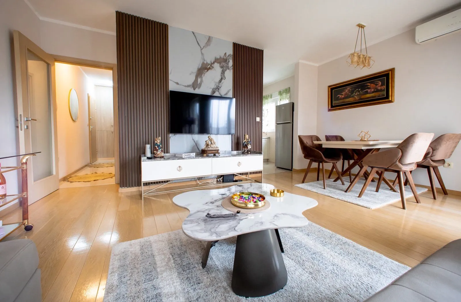 Rent, one bedroom apartment, 55m², City Kvart, Podgorica