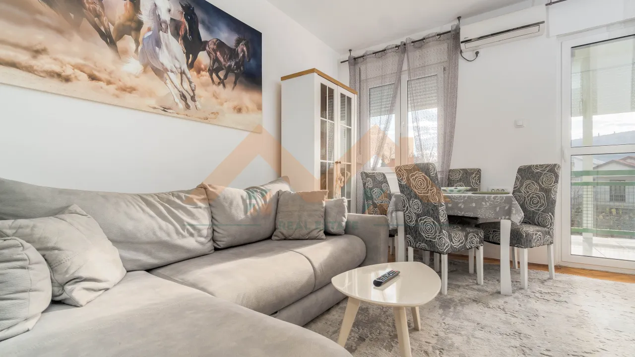 Izdavanje, dvosoban stan, 58m², Zabjelo, Podgorica