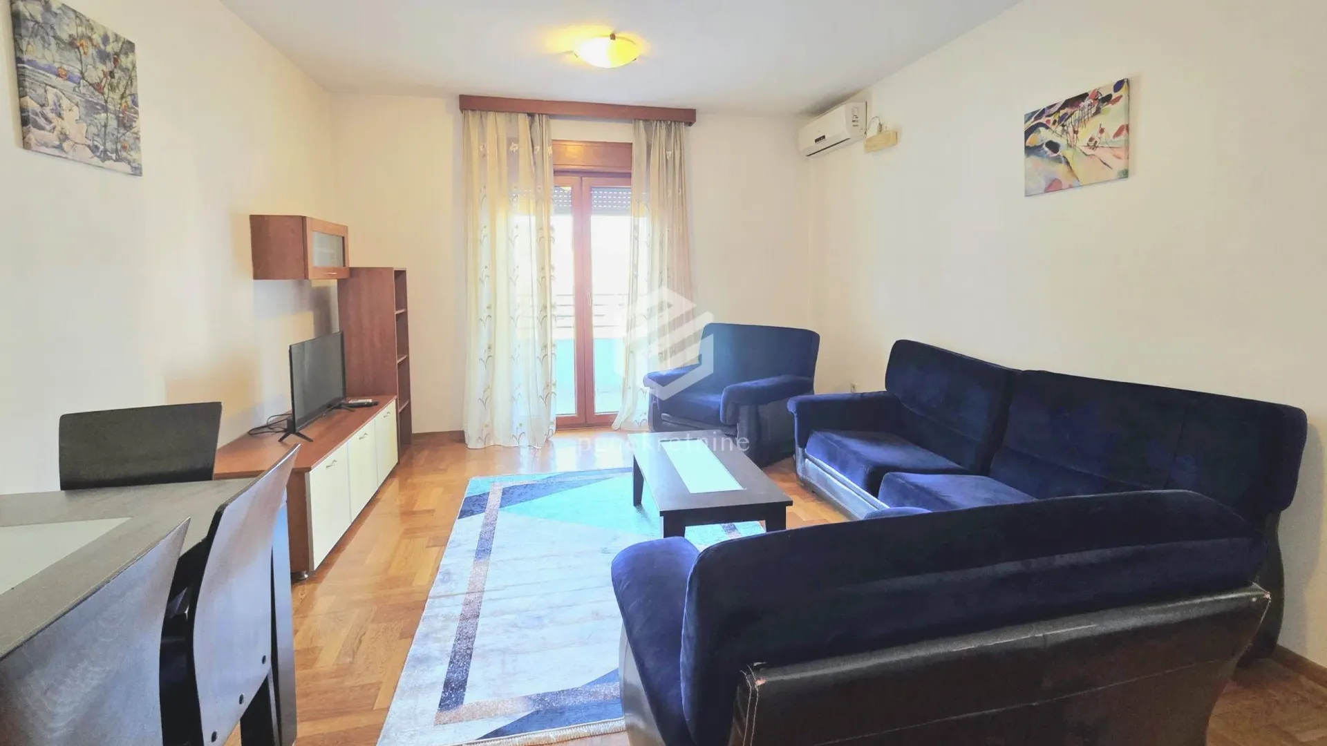 Izdavanje, jednosoban stan, 59m², Preko Morače, Podgorica