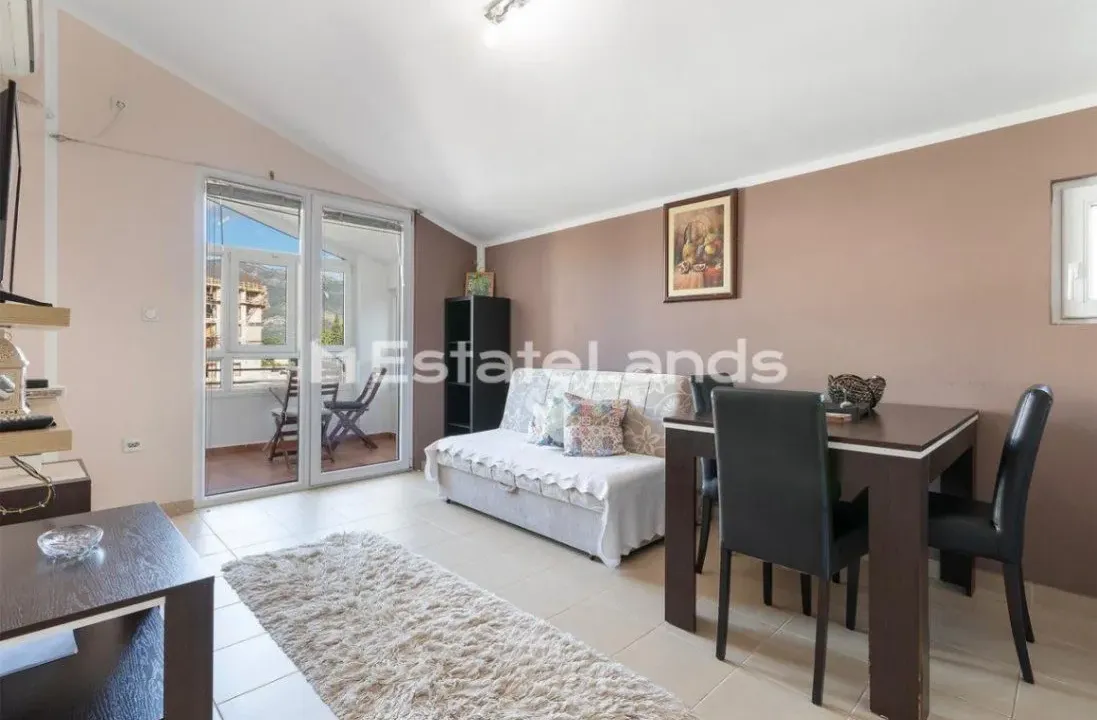 Izdavanje, jednosoban stan, 50m², Seljanovo, Tivat