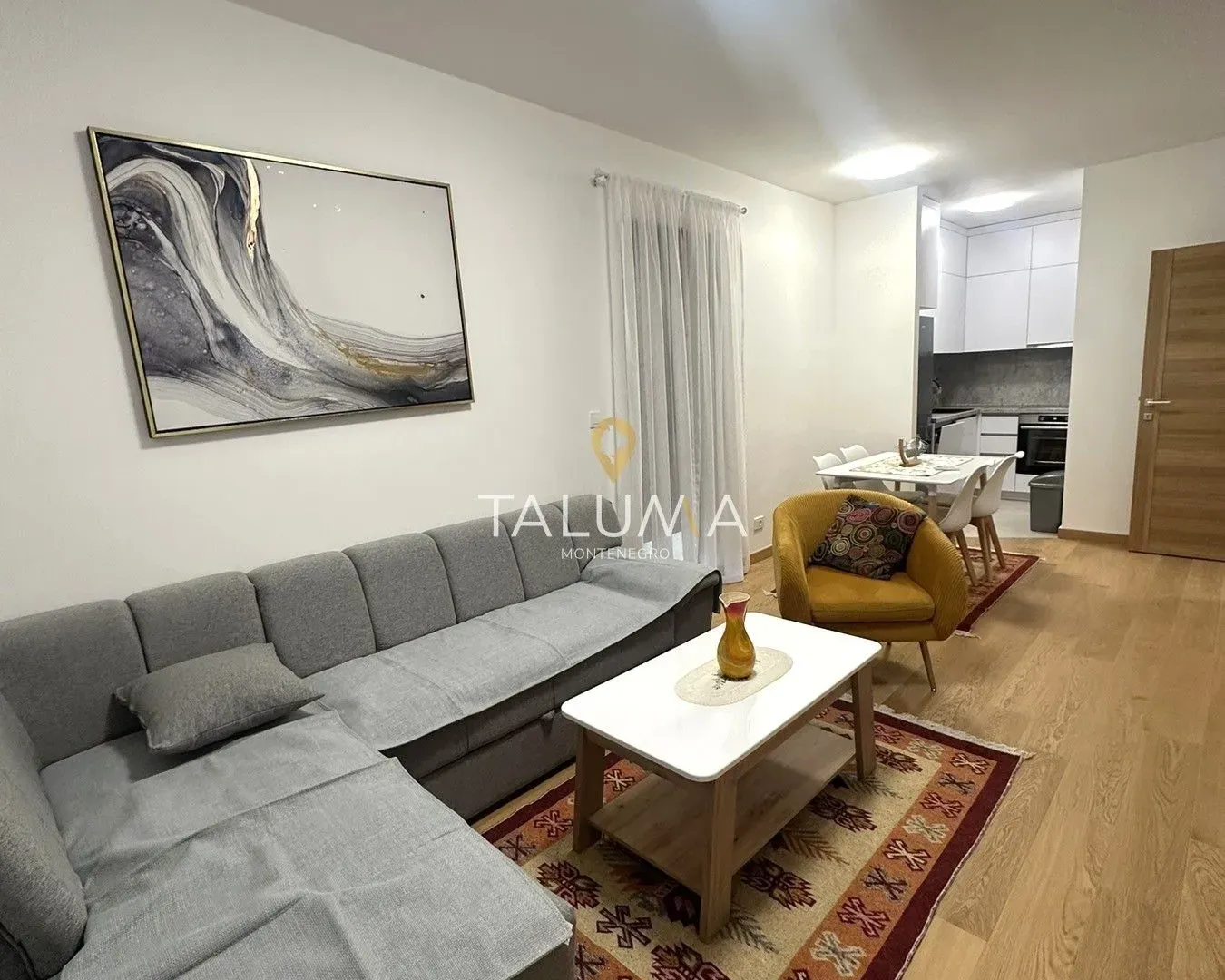Rent, one bedroom apartment, 45m², City Kvart, Podgorica