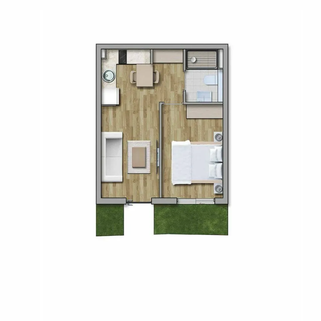 Prodaja, stan, 26m², Kavač, Kotor