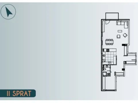 Prodaja, jednosoban stan, 88m², Altina, Beograd - image 3