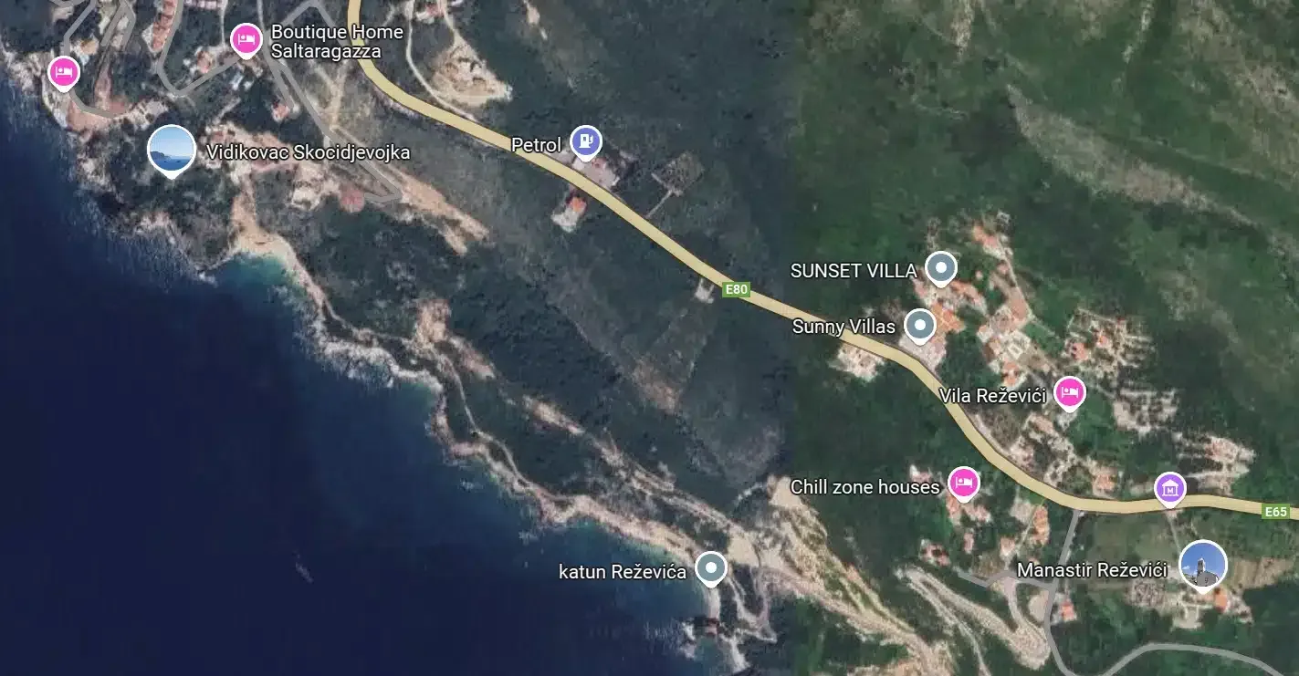 Prodaja, plac, 4842m², Reževići, Budva