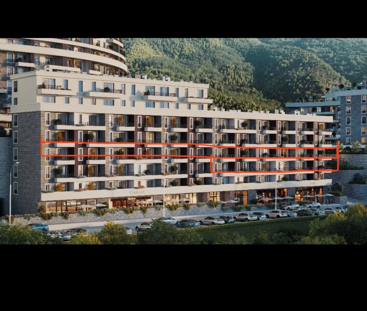 Prodaja, dvosoban stan, 56m², Bečići, Budva