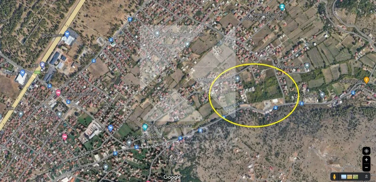 Prodaja, plac, 2840m², Masline, Podgorica