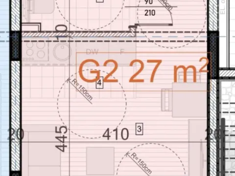 Sale, studio apartment, 27m², Zabjelo, Podgorica - image 3