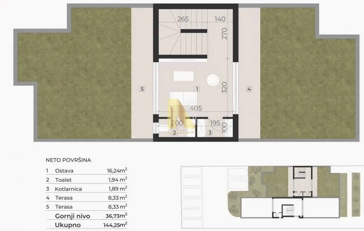 Prodaja, četvorosoban stan, 145m², Telep, Novi Sad Sve Podlokacije
