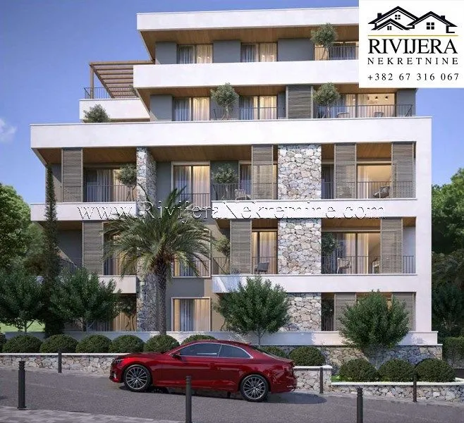 Sale, two bedroom apartment, 59m², Tivat, Crna Gora