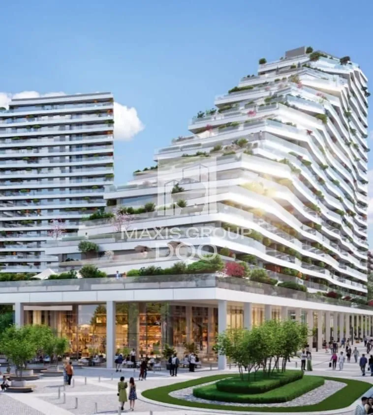 Sale, two bedroom apartment, 72m², Savski Venac, Beograd