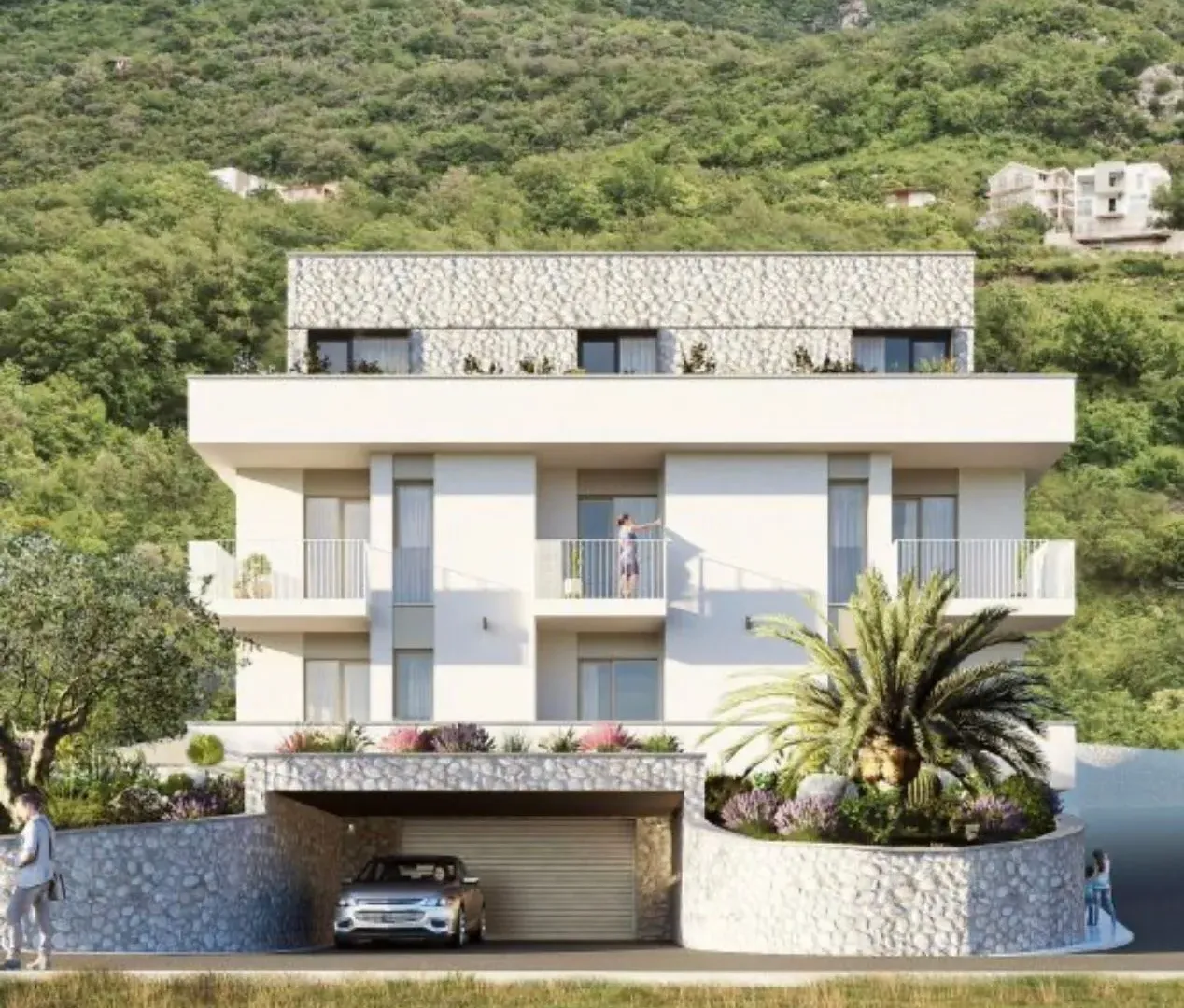 Prodaja, garsonjera, 27m², Donja Lastva, Tivat