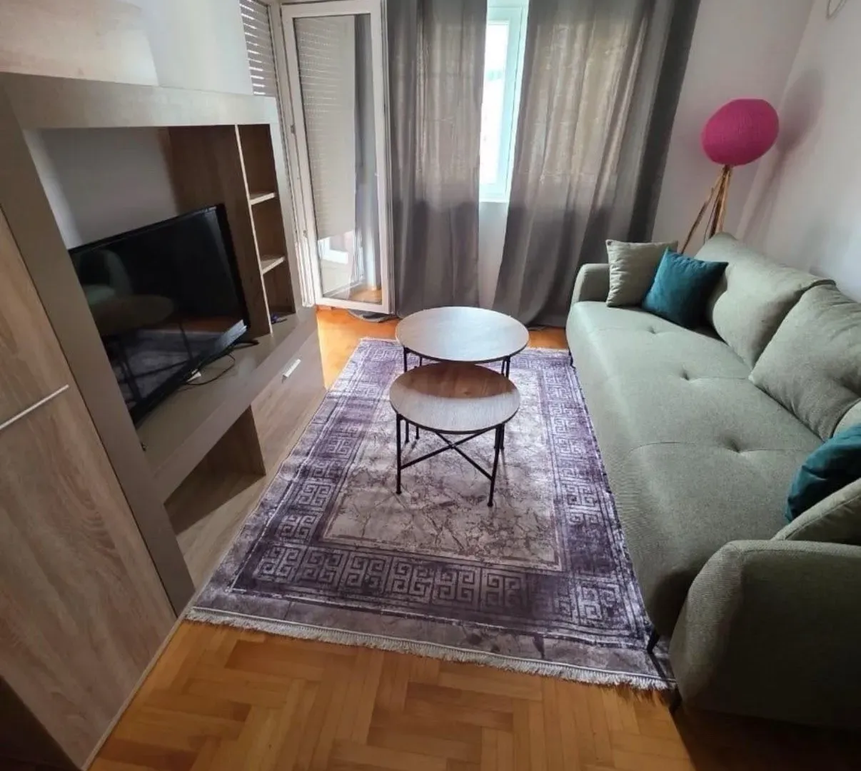 Rent, one bedroom apartment, 50m², Petrovac, Budva