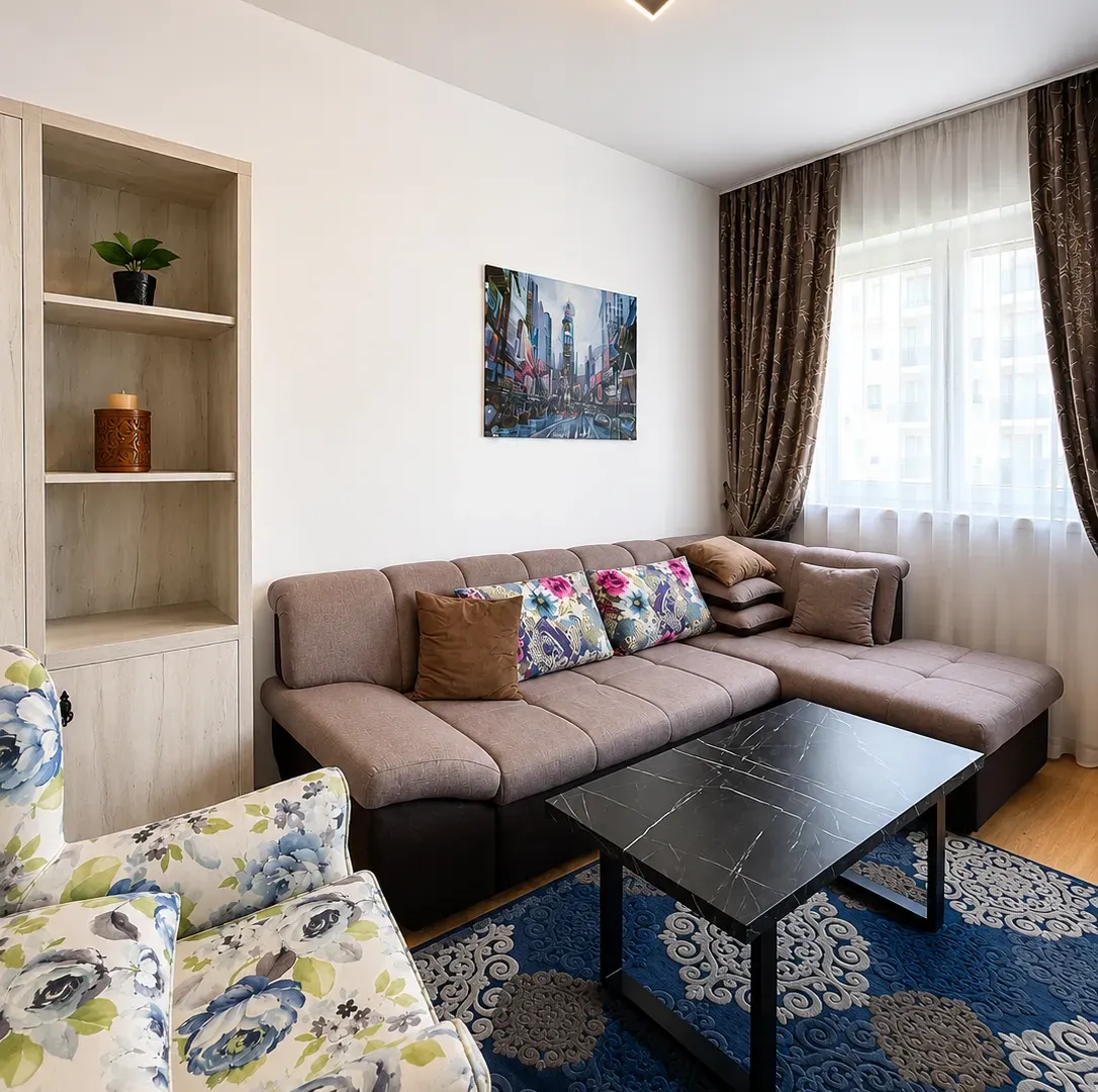 Rent, two bedroom apartment, 71m², City Kvart, Podgorica