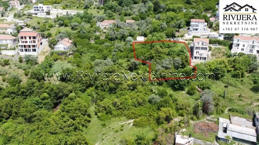 Prodaja, plac, 1430m², Tripovići, Tivat