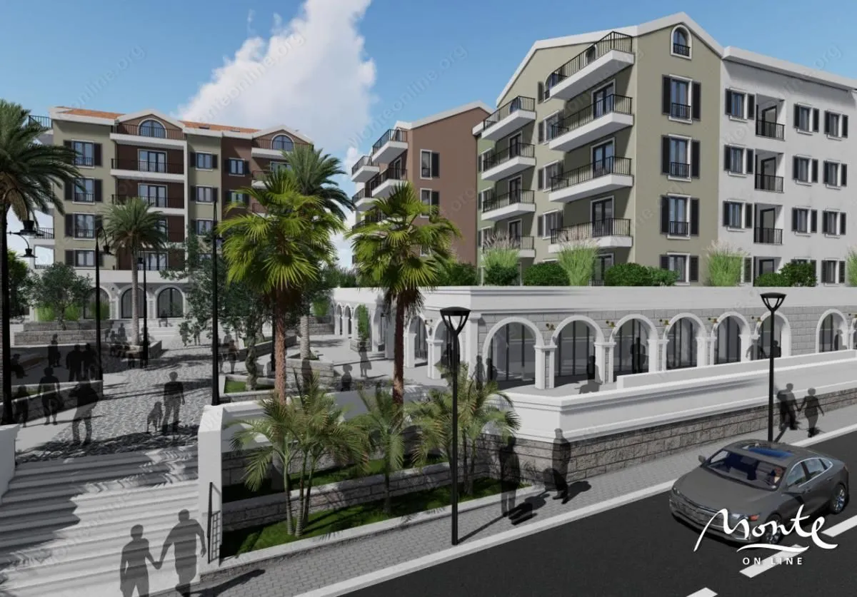 Prodaja, jednosoban stan, 40m², Donja Lastva, Tivat