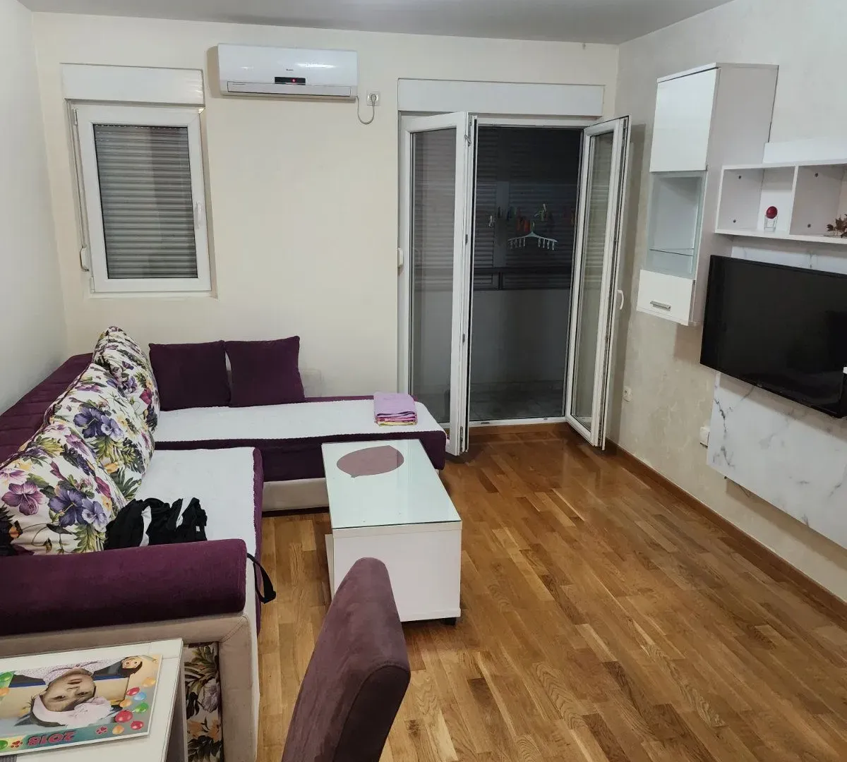 Rent, one bedroom apartment, 43m², Stari Aerodrom, Podgorica
