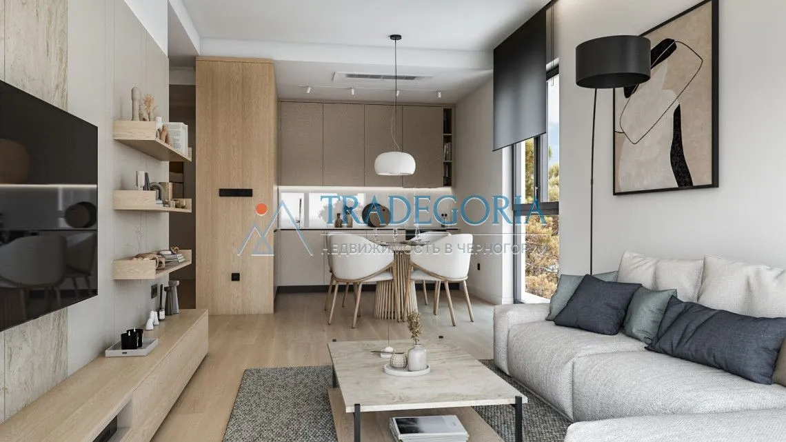 Prodaja, jednosoban stan, 64m², Reževići, Budva