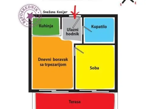 Prodaja, dvosoban stan, 40m2, Centar, Vrnjačka Banja Prodaja, dvosoban stan, 40m2, Centar, Vrnjačka Banja