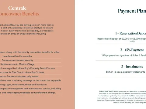 Prodaja, jednosoban stan, 62m², Luštica, Tivat - image 9