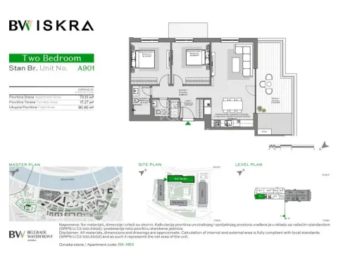 Prodaja, trosoban stan, 90m², Savski Venac, Beograd - image 2