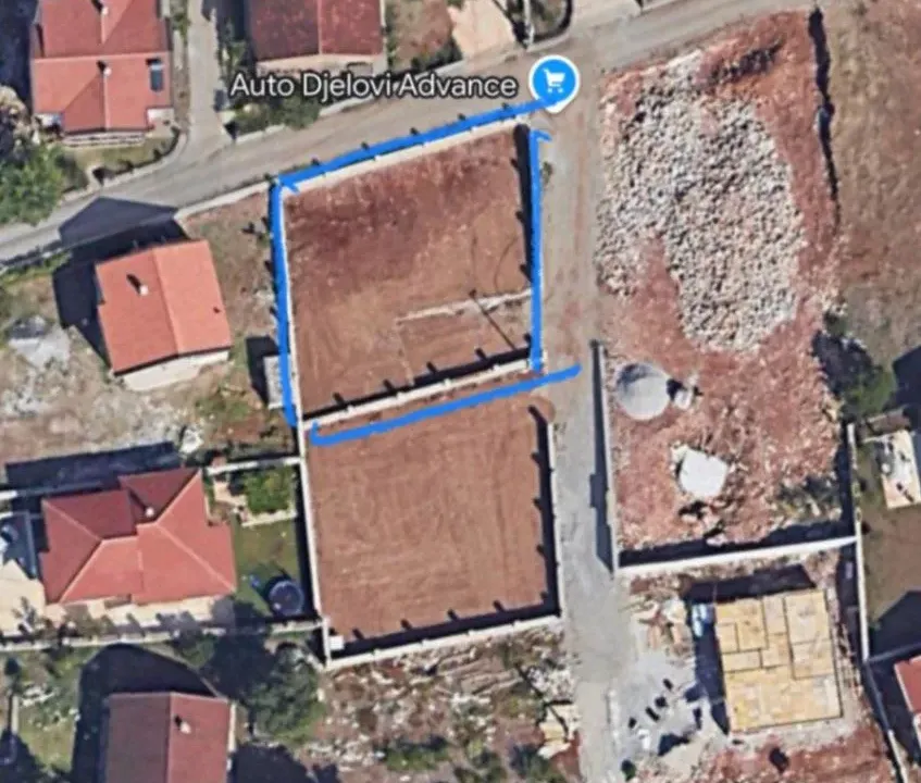 Prodaja, plac, 500m², Vranići, Podgorica