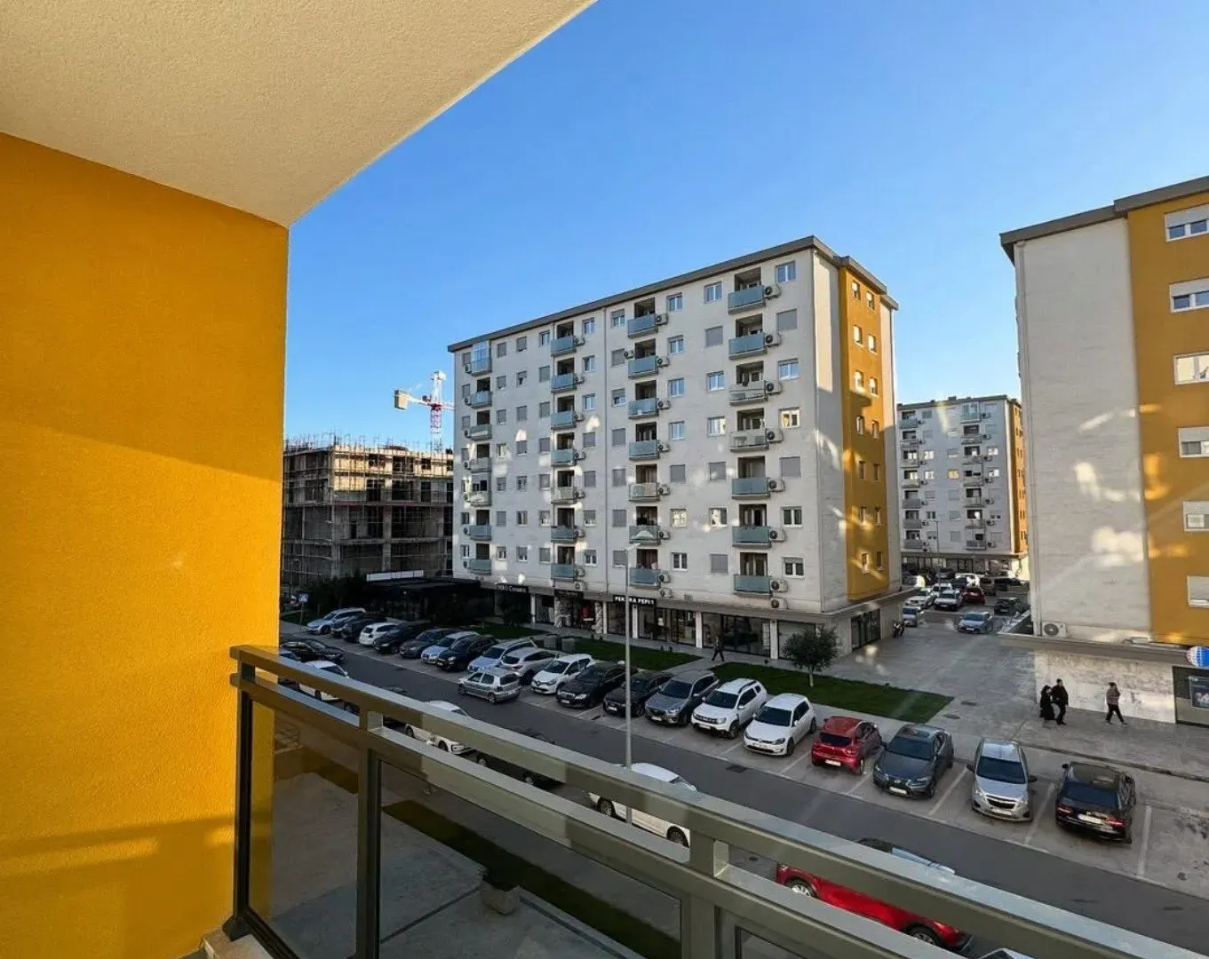 Rent, one bedroom apartment, 47m², Pobrežje, Podgorica