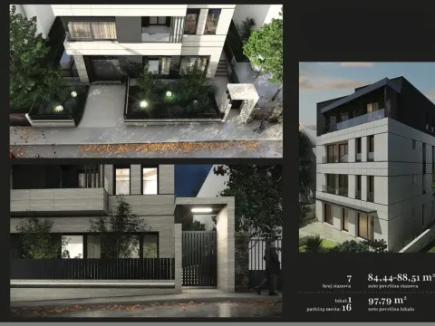 Prodaja, četvorosoban stan, 85m², Vračar Centar, Vračar Sve Podlokacije - image 4
