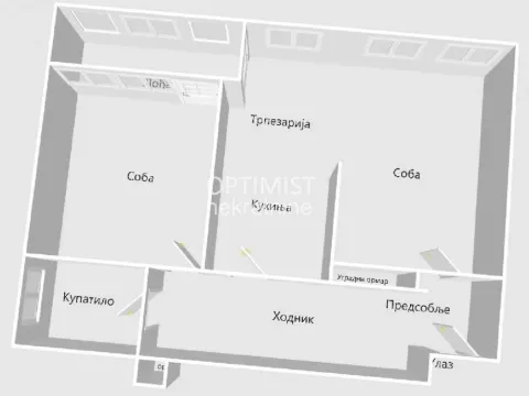 Prodaja, dvosoban stan, 71m², Novi Beograd Blok 38, Novi Beograd Sve Podlokacije - image 19