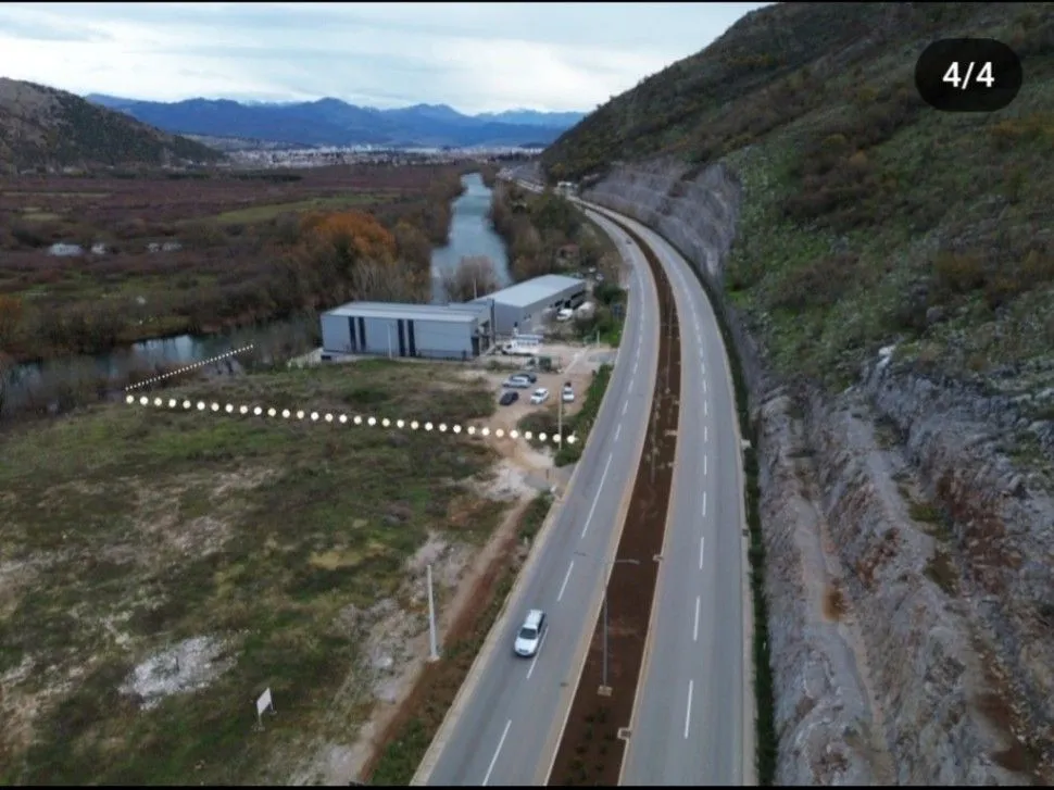 Izdavanje, plac, 1726m², Komani, Podgorica