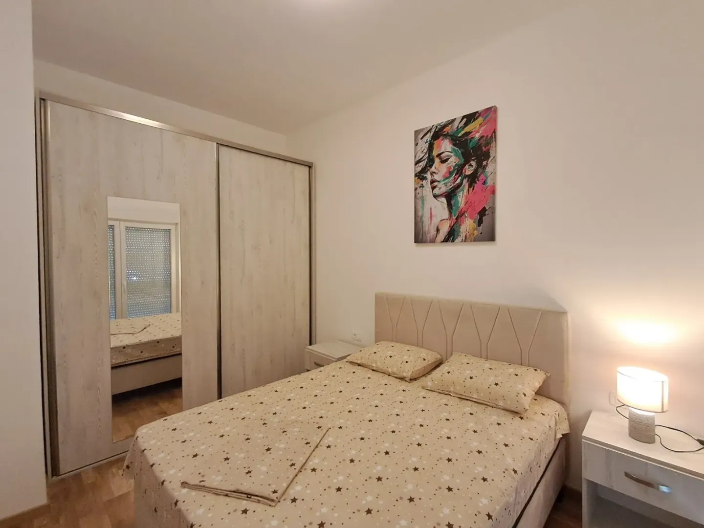 Rent, one bedroom apartment, 44m², Zabjelo, Podgorica