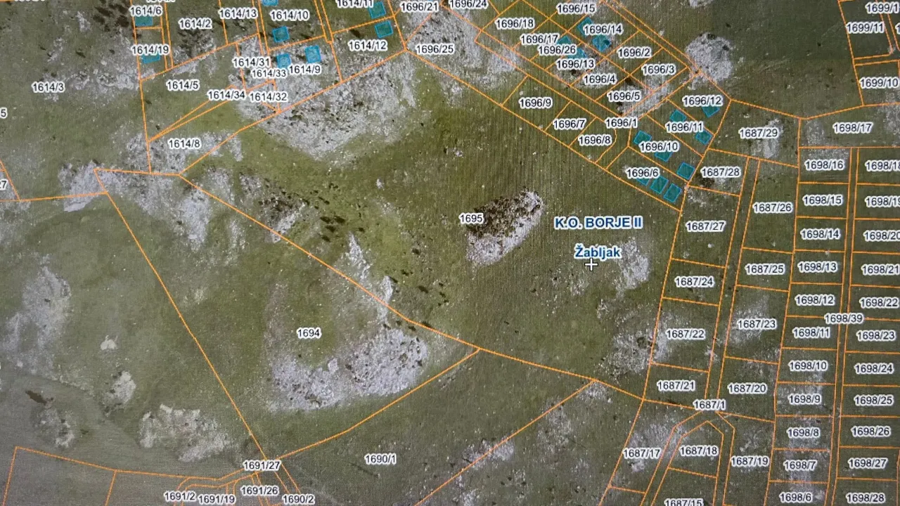 Sale, land lot, 23378m², Borje, Žabljak