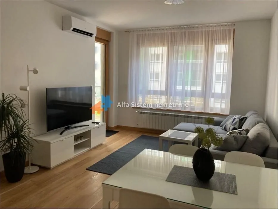 Izdavanje, dvosoban stan, 54m², Novi Beograd Blok 65, Novi Beograd Sve Podlokacije
